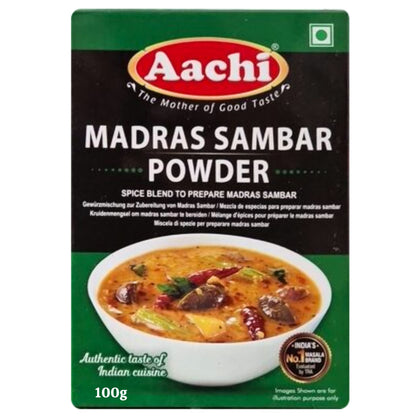 Spices for Vegetable and Tamarind Stew | Madras Sambar Powder 100g Aachi
