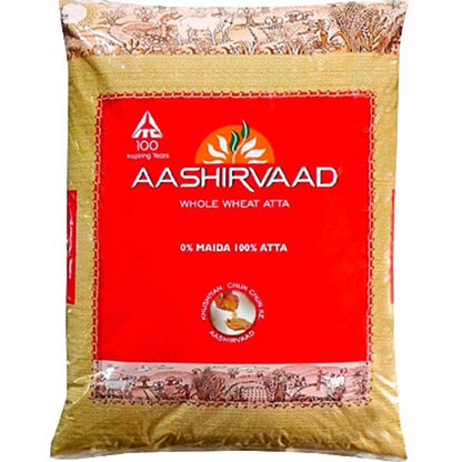 Harina de Trigo para Chapati | Wheat Flour for Chapati 1kg Aashirvaad Chakki Atta
