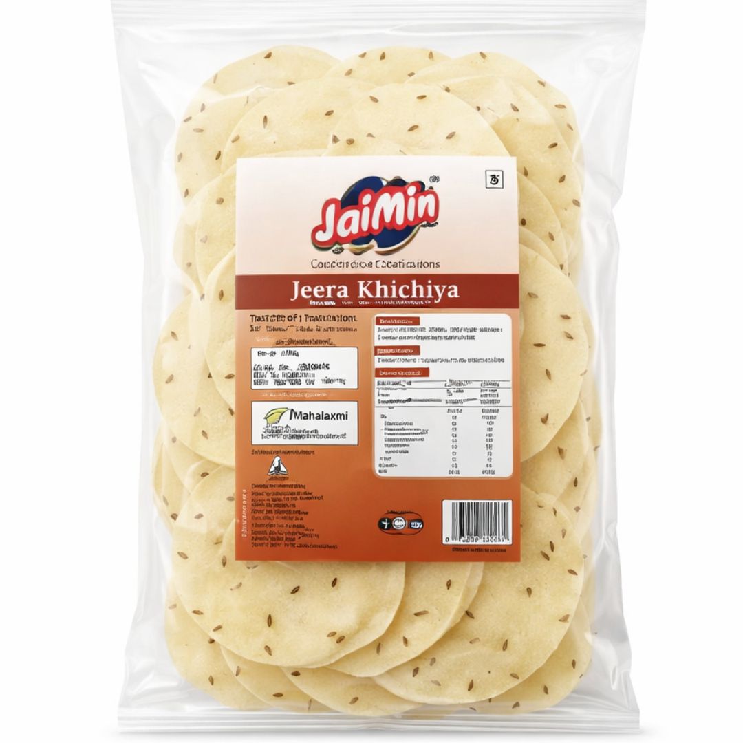 Cumin Rice Papadum | Cumin Rice Crispy (Khichiya) 200g