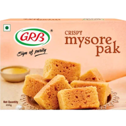 Traditional sweet “Mysore Pak” | Mysore Pak 200g GRB