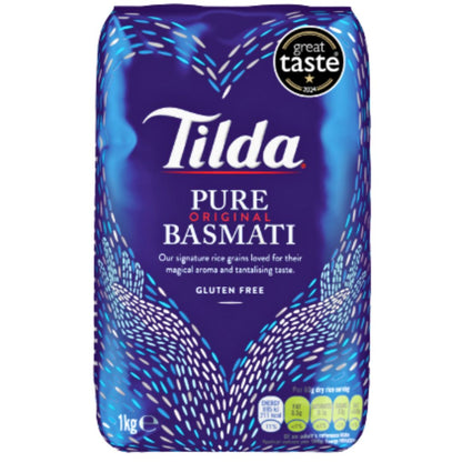 Arroz Basmati  "TILDA" | Basmati Rice (Granel/Loose) 1kg "TILDA"
