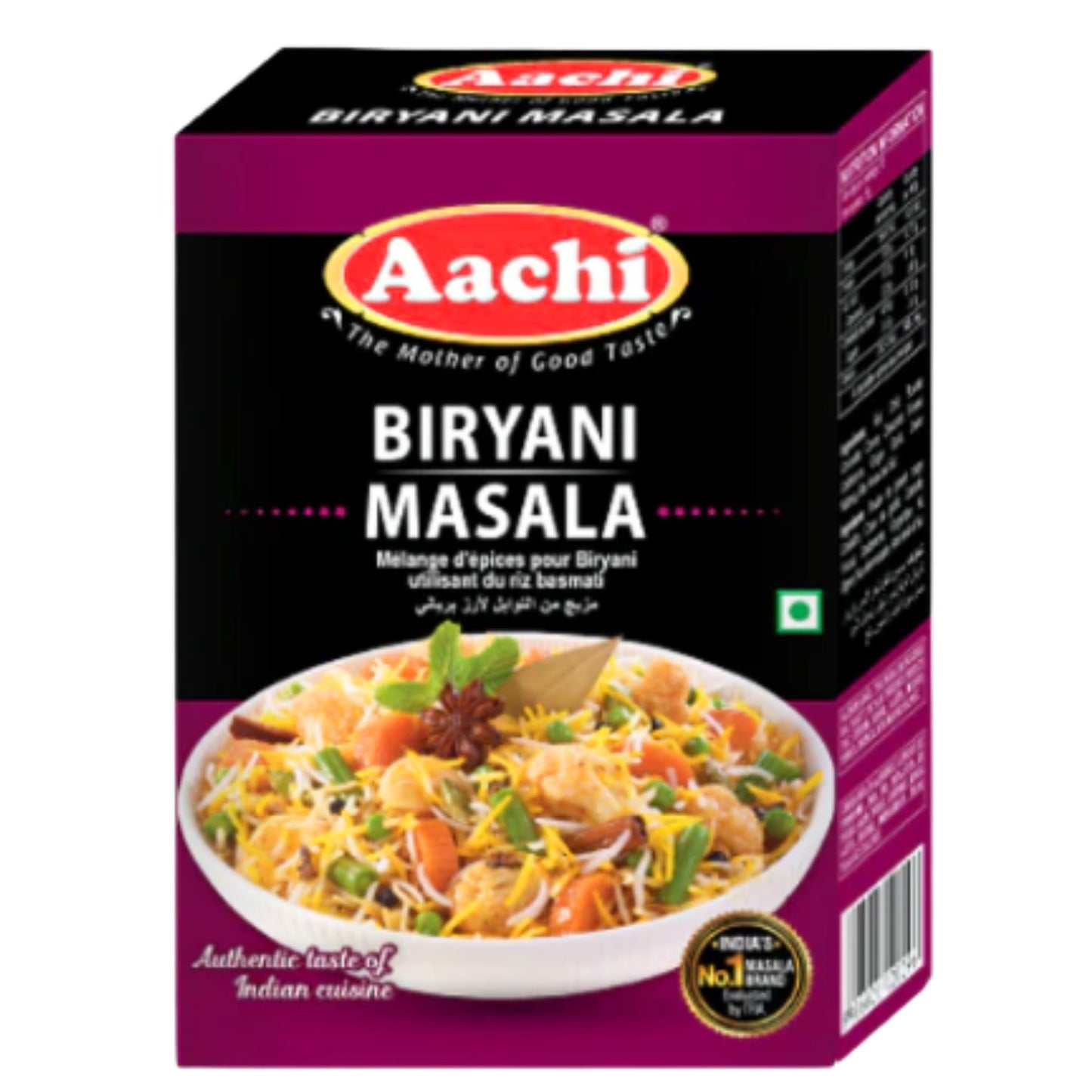 Especias para Arroz | Biryani Masala 100g Aachi