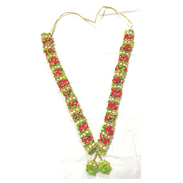 Guirnalda larga de flores artificiales para ídolo Mala para Dios | Long Artificial Flower Multipurpose Garland (Mala)