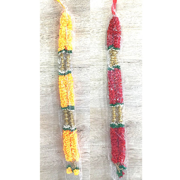 Guirnalda Medio de flores artificiales para ídolo Mala para Dios | Medium Artificial Flower Multipurpose Garland (Mala)