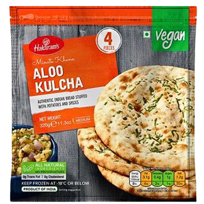 Bread stuffed with stewed potatoes and spices | Aloo Kulcha 320g/4 pcs. (Frozen) Haldiam