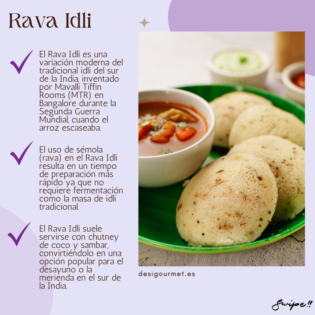 Rava Idli mix by Gits – A quick and easy breakfast idea: Indulga en la bondad de ingredientes vegetarianos puros con la mezcla de Gits Rava Idli de 200 g. Libre de aditivos artificiales, ¡es una opción saludable para cualquier comida del día!