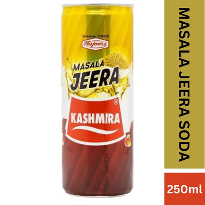 Bebida Carbonatada de Digestiva Refresco Comino| Masala Jeera Soda Drink 250ml Kashmira