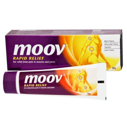 Dolor Bálsamo Fuerte Analgesico ayurvedico Moov  | Moov Rapid Pain Relief Ointment 50g