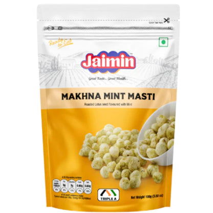 Aperitivos Menta Masti Makhana | Mint Masti Makhana 80g Jaimin