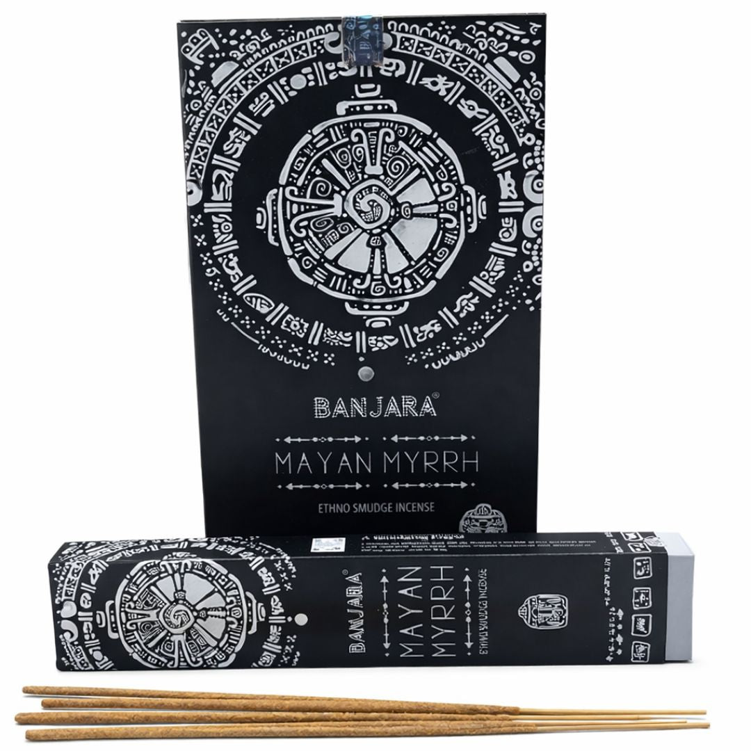 Inciensos | Incense Stick (Masala Agarbatti) 15g Mayan Myrrh Banjara