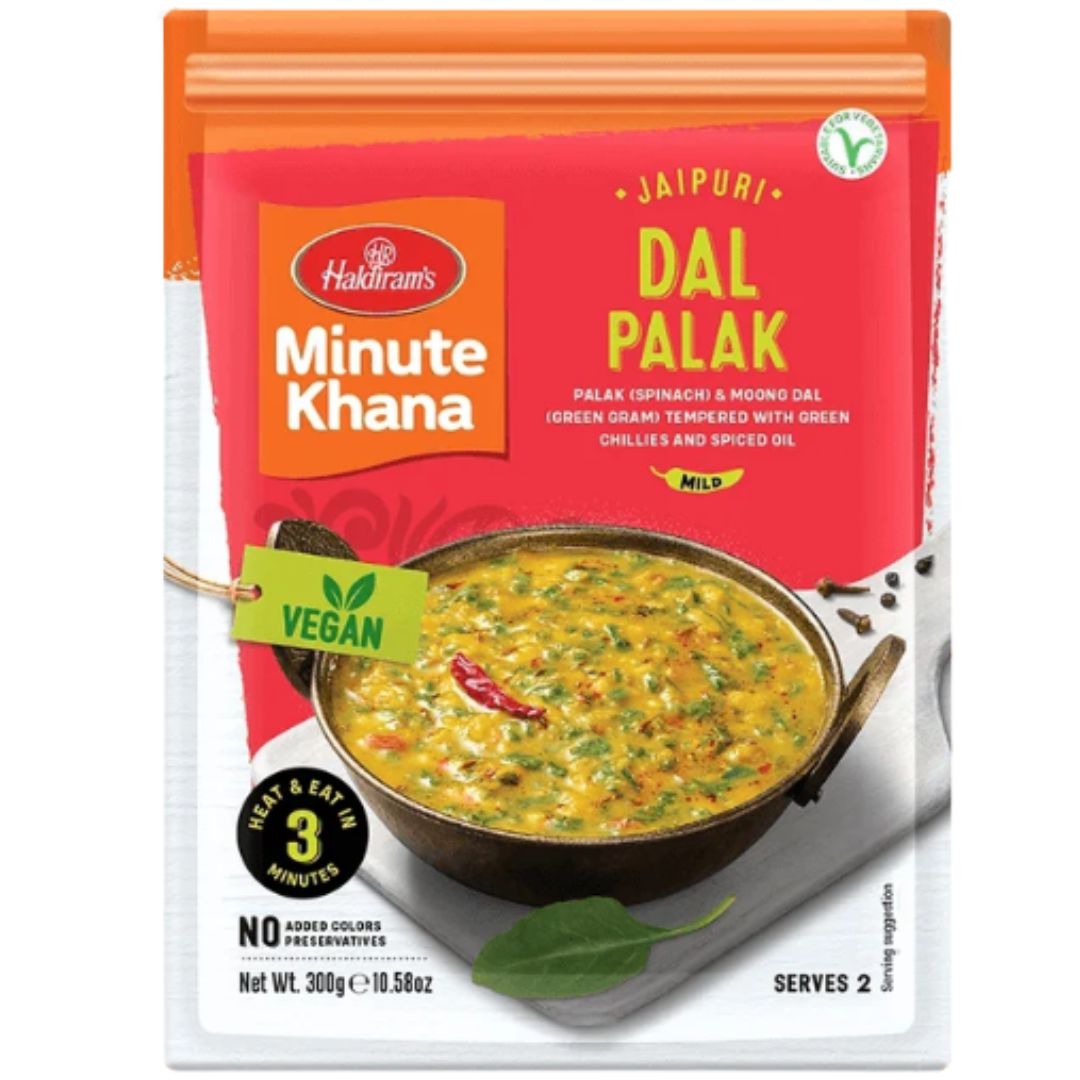 Ready-to-Eat Lentils with Spinach | Dal Palak 300g Haldiram