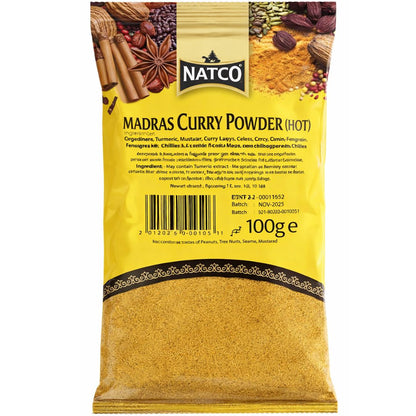 Spicy Madras Curry | Madras Curry Powder Hot 100g TRS