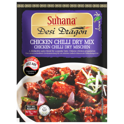 Preparado para Mezcla seca de chile y pollo | Chicken Chilli Dry Mix 50g Suhana