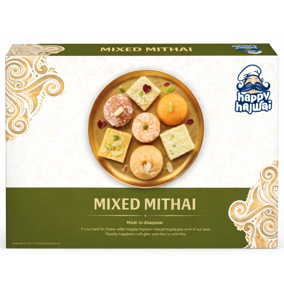 Dulce surtidos tipicos | Mixed Mithai | Mixed Mithai 300g Happy Halwai