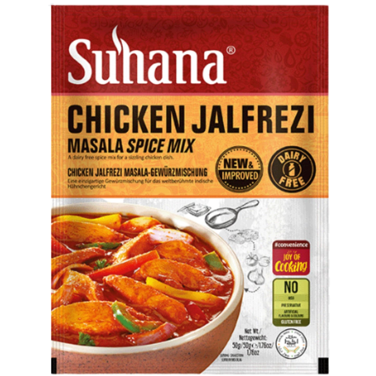 Chicken Curry Mix | Chicken Jalfrezi Mix 50g Suhana