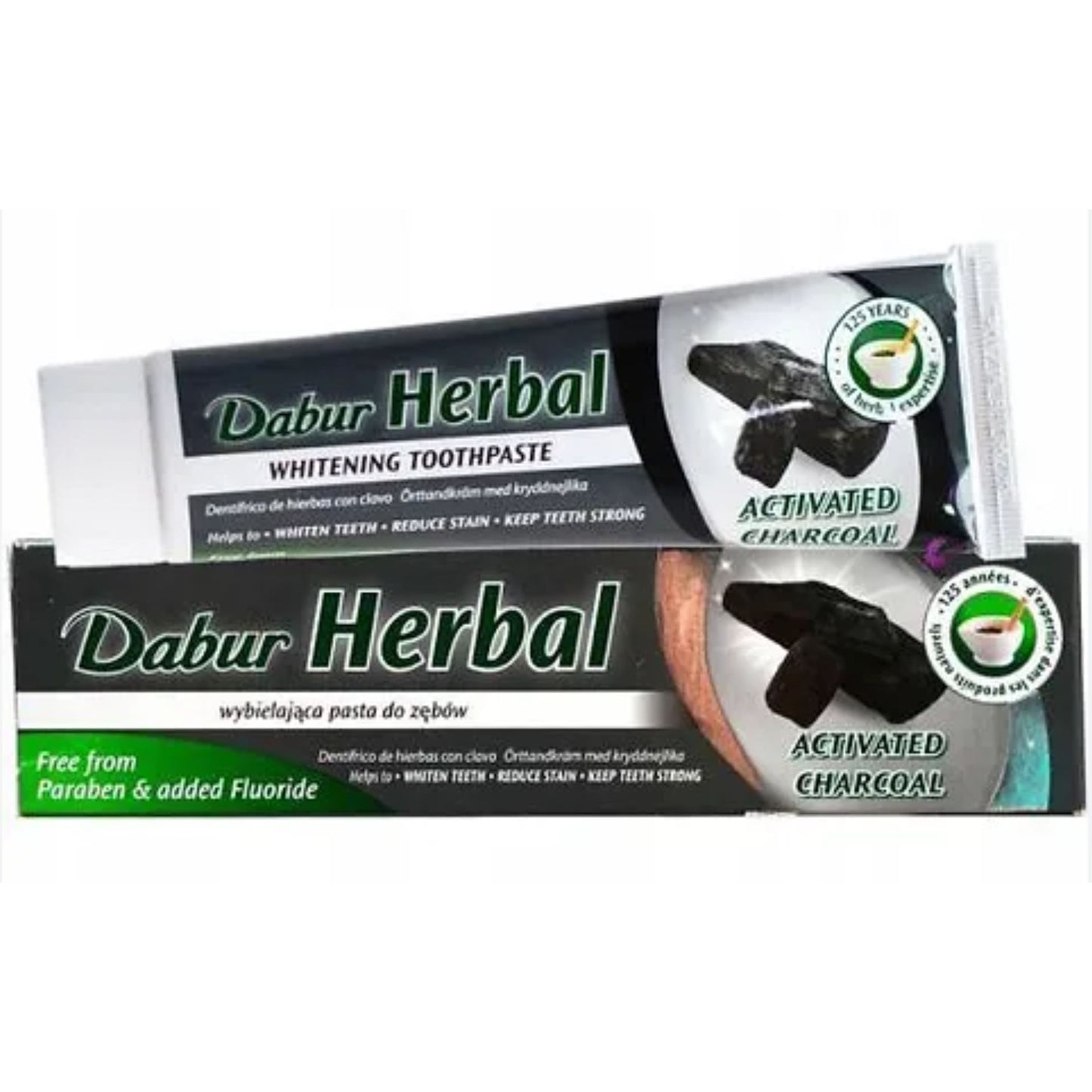 Herbal Charcoal Whitening Toothpaste | 100ml