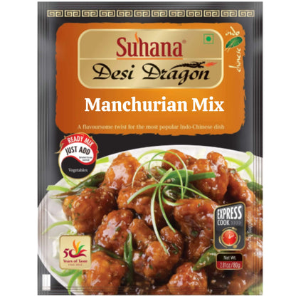 Preparado para Mezcla Manchurian | Manchurian Mix 80g Suhana