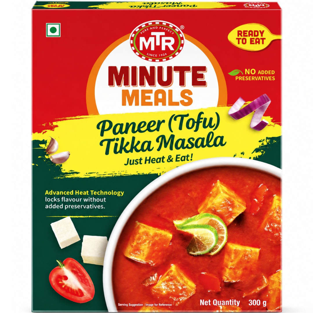 Queso Indio en Salsa Tikka | Paneer (Tofu) Tikka Masala 300g MTR