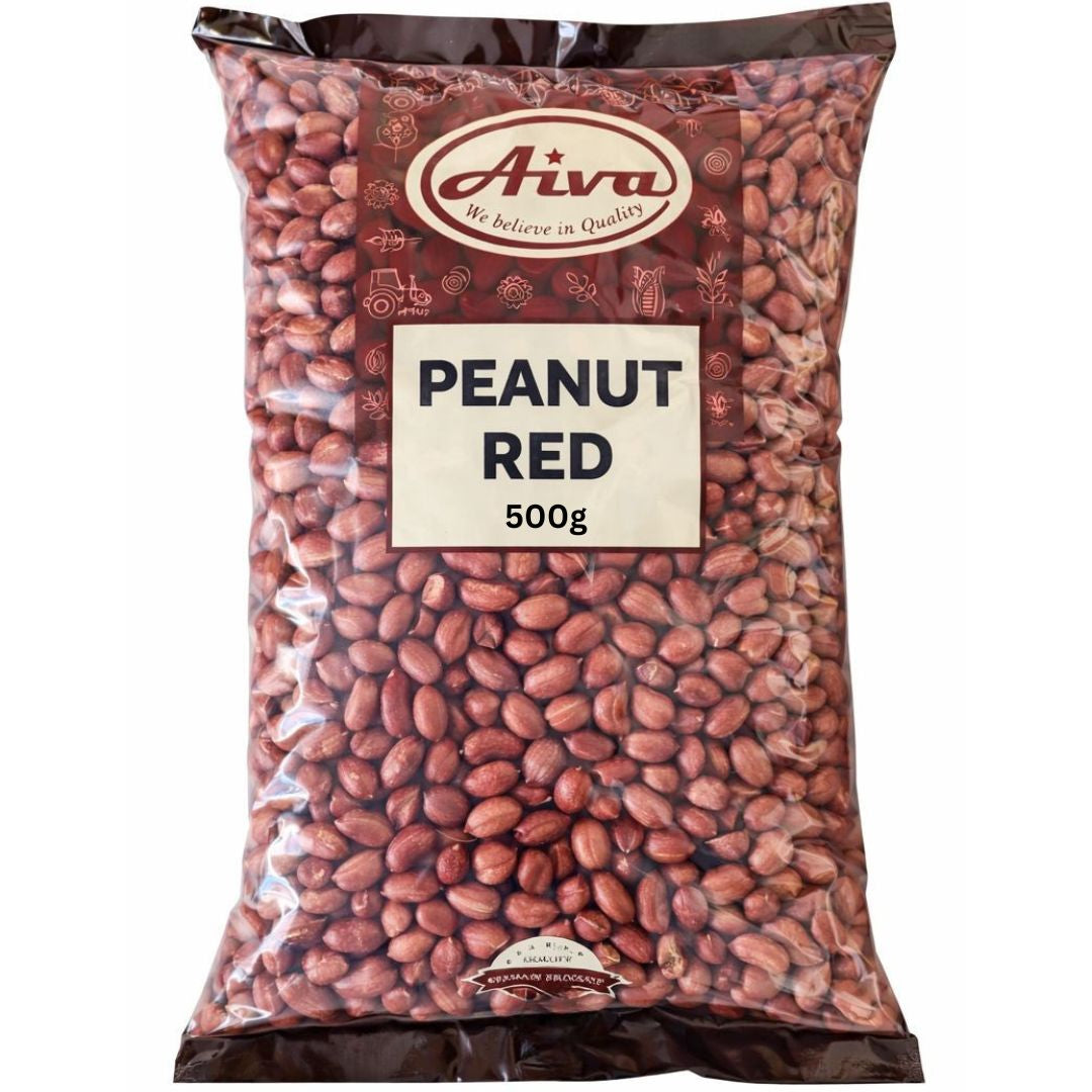 Cacahuete Crudo (Piel roja) | Red Peanuts 500g Aiva