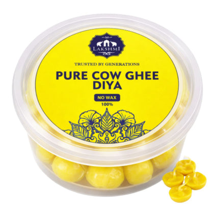 Mechas hechas con Pure Cow Ghee para lamparillas | Jyot made by Pure Cow Ghee 50 N. Lakshmi