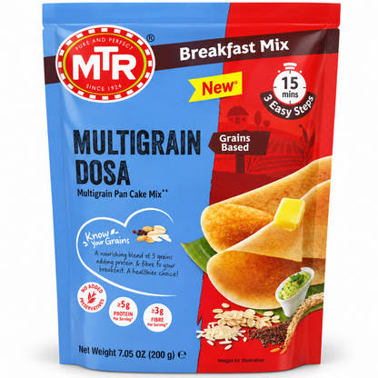 Preparado para Multicereal Dosa | Multigrain Dosa Mix 200g MTR
