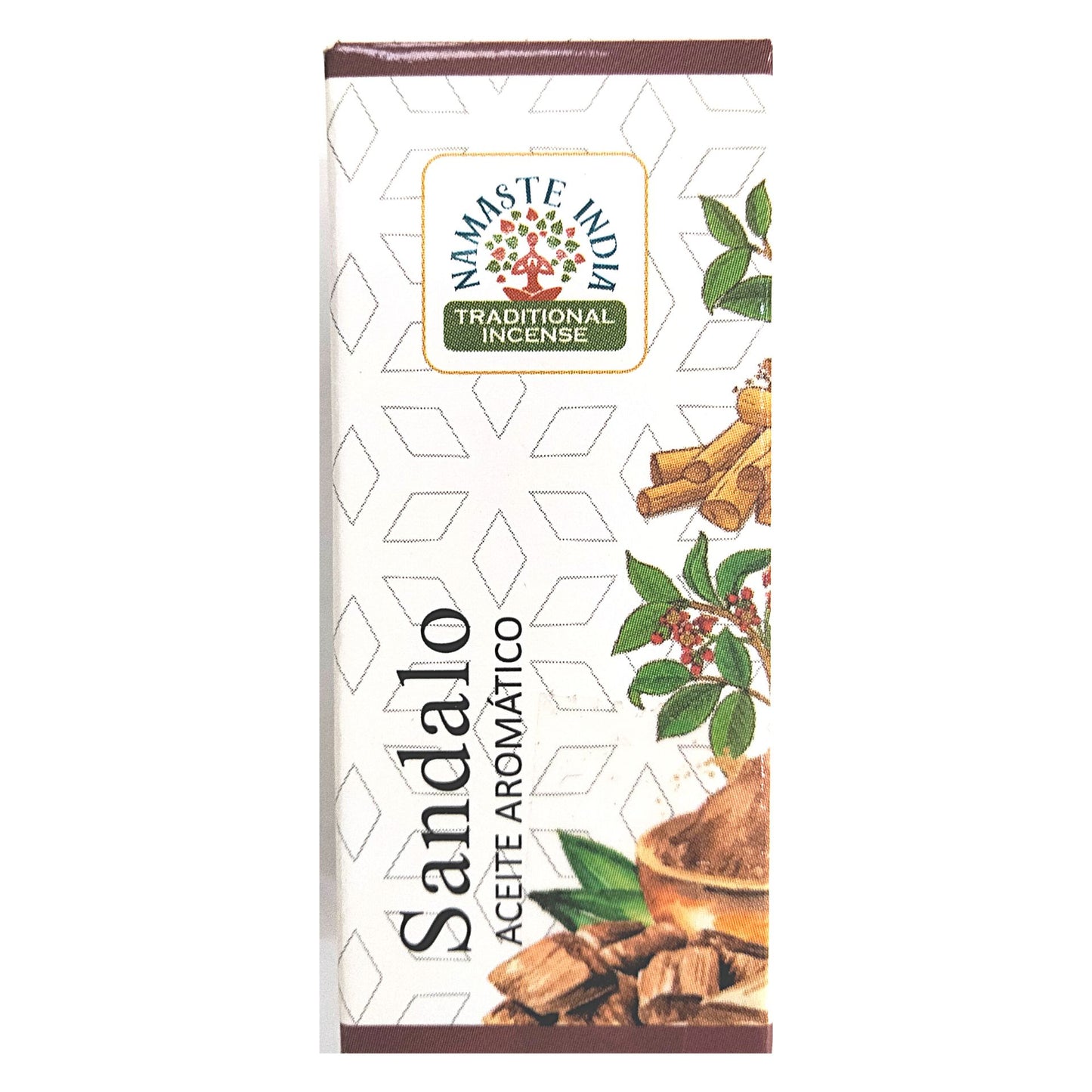 Aceite aromático sandalo | Sandal Wood Fragrant (Aroma) Oil 10ml Namaste India