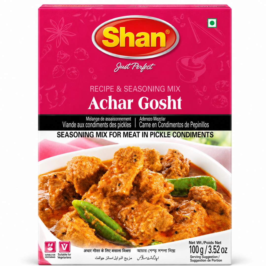 Especias para Carnes | Achar Gosht Masala 100g Shan