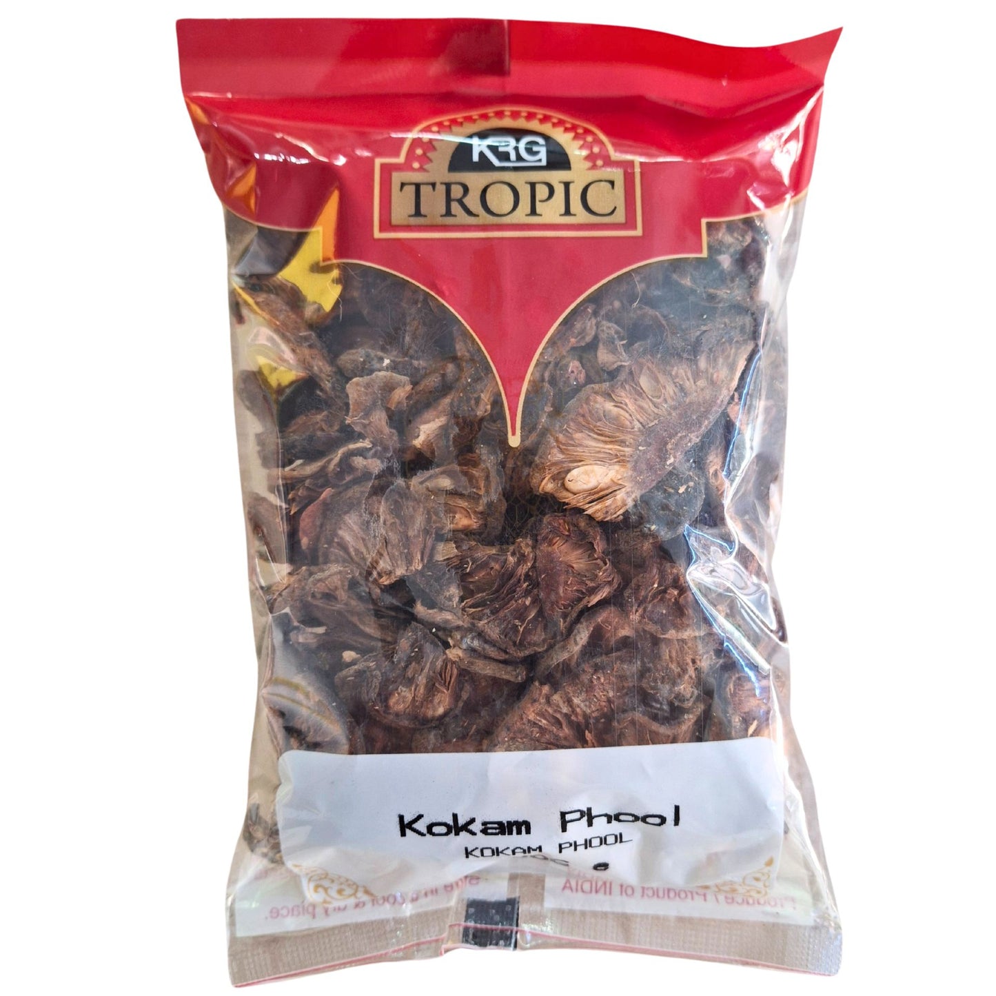 Rebanadas de mangostán seco | Dried Mangosteen Slices | Kokam Phool 100g KRG
