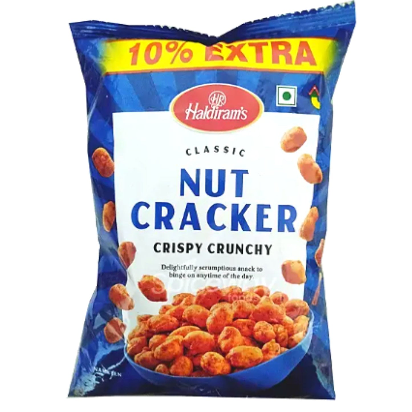 Aperitivos Cacahuetes | Nut Cracker (Tasty Nuts) 200g Haldiram