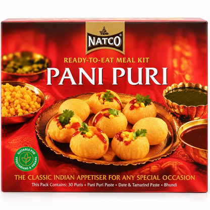 Pani Puri Snacks | Pani Puri 30pcs. Natco Kit
