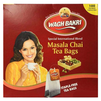 Te con Especias bolsitas Wagh Bakri | Masala Black Tea Bags 100bags*200g Wagh Bakri