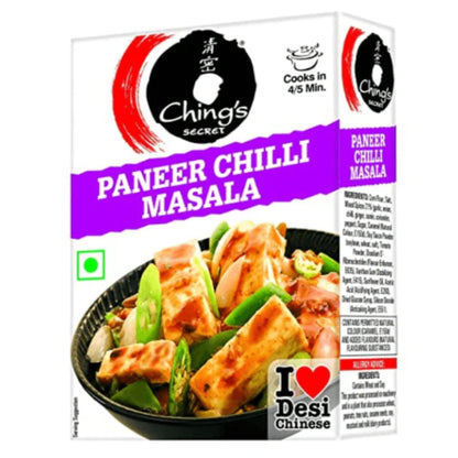 Preparado para Paneer Chilli Masala | Paneer Chilli Masala 20g Chings