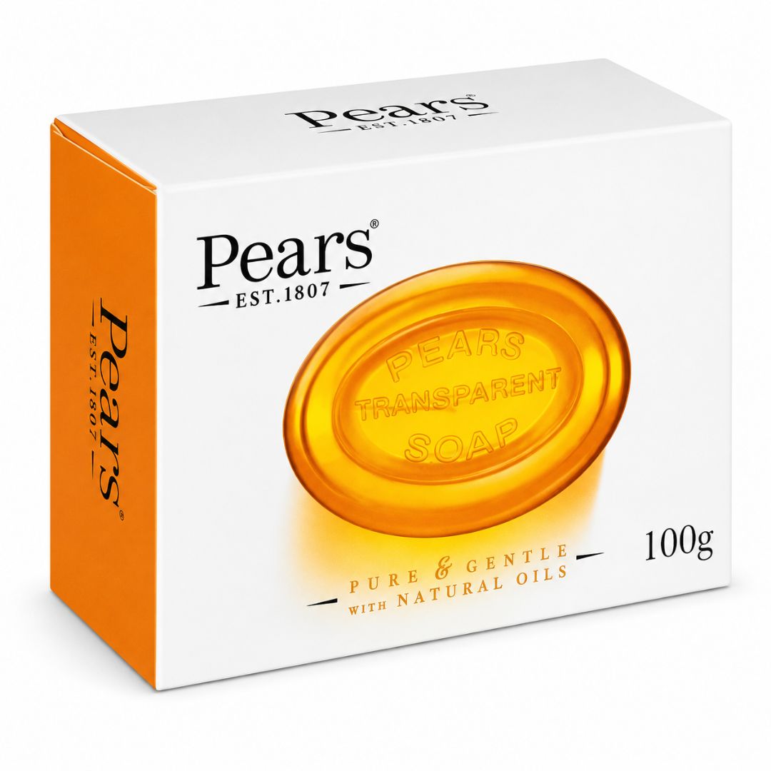 Jabón de amarillo puro y suave I Pure & Gentle Yellow Soap 100g Pears