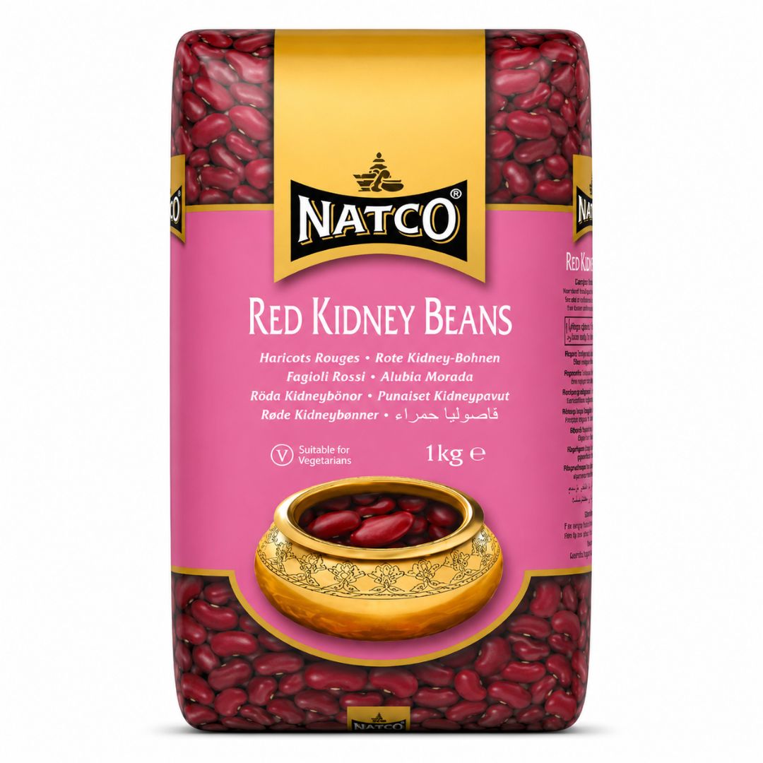 Judias Rojas (Phaseolus vulgaris) | Red Kidney Bean | Rajma 1kg Natco