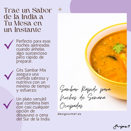 Prepared for Sambar | Sambar Mix 200g Gits