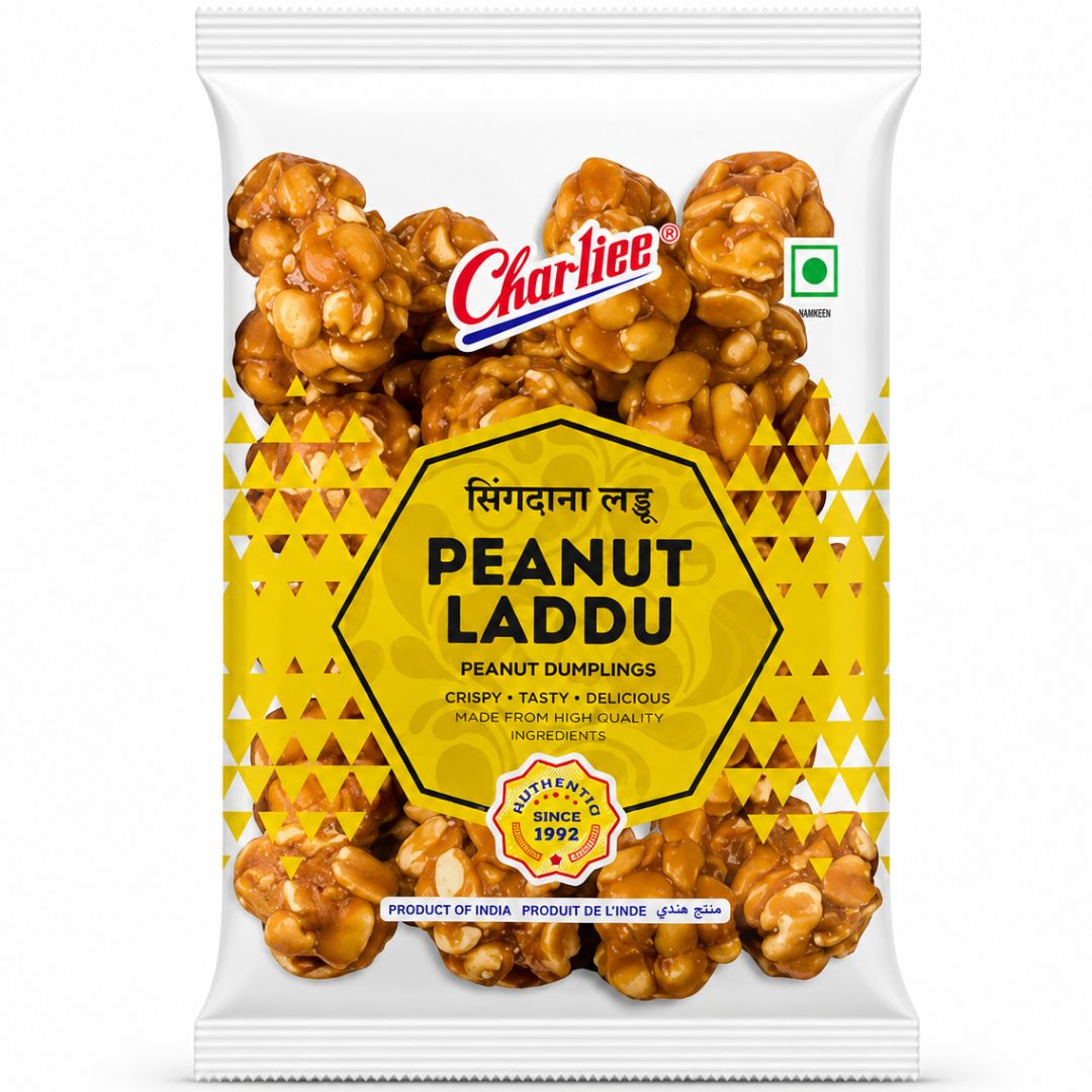 Dulce Bolitas de Cacahuete y Panela | Peanut Jaggery Balls | Chikki Gud Peanut Laddu 200g Charliee