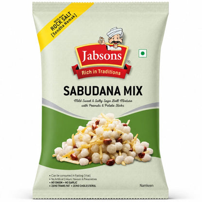 Aperitivos Sabudana Mix | Sabudana Mix 180g Jabsons