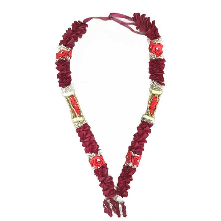 Multipurpose Long Garland of Artificial Flowers | Long Artificial Flower Multipurpose Garland (Mala)