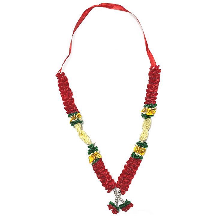 Guirnalda Medio de flores artificiales para ídolo Mala | Medium Artificial Flower Multipurpose Garland (Mala) 16