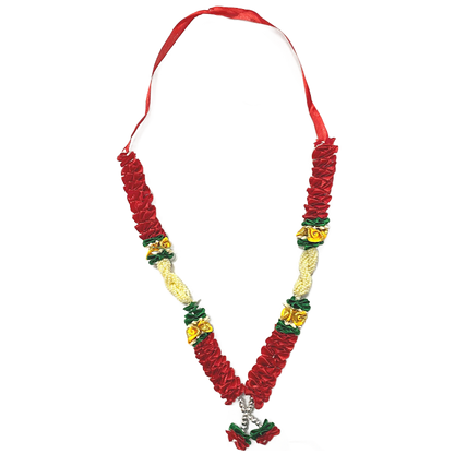 Guirnalda Medio de flores artificiales para ídolo Mala | Medium Artificial Flower Multipurpose Garland (Mala) 16