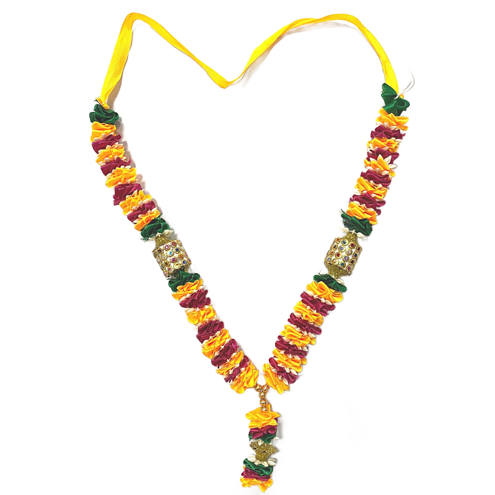 Guirnalda Mediana de flores artificiales para ídolo Mala para Dios | Medium Artificial Flower Multipurpose Garland (Mala) 2