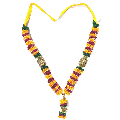 Guirnalda Mediana de flores artificiales para ídolo Mala para Dios | Medium Artificial Flower Multipurpose Garland (Mala) 2