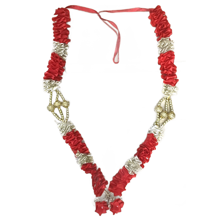 Multipurpose Long Garland of Artificial Flowers | Long Artificial Flower Multipurpose Garland (Mala)