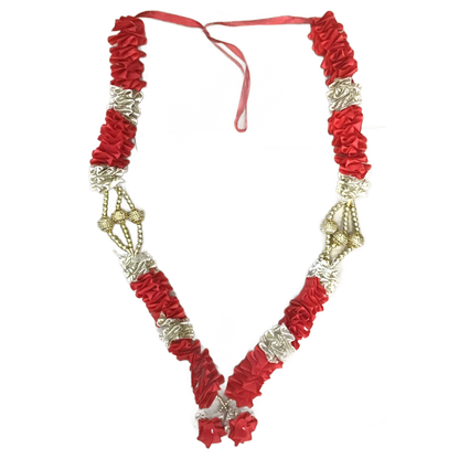 Multipurpose Long Garland of Artificial Flowers | Long Artificial Flower Multipurpose Garland (Mala)