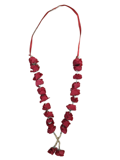 Guirnalda Mediana de flores artificiales para ídolo Mala para Dios | Medium Artificial Flower Multipurpose Garland (Mala) 1