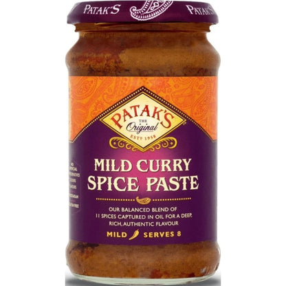 Pasta de Curry Suave | Mild Curry Paste 283g Patak's