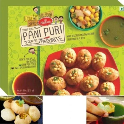 Pani Puri Snacks | Pani Puri 30pcs. Haldiram