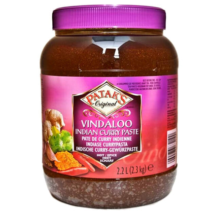 Pasta de Curry Vindaloo | Vindaloo Curry Paste 2.3kg Patak´s