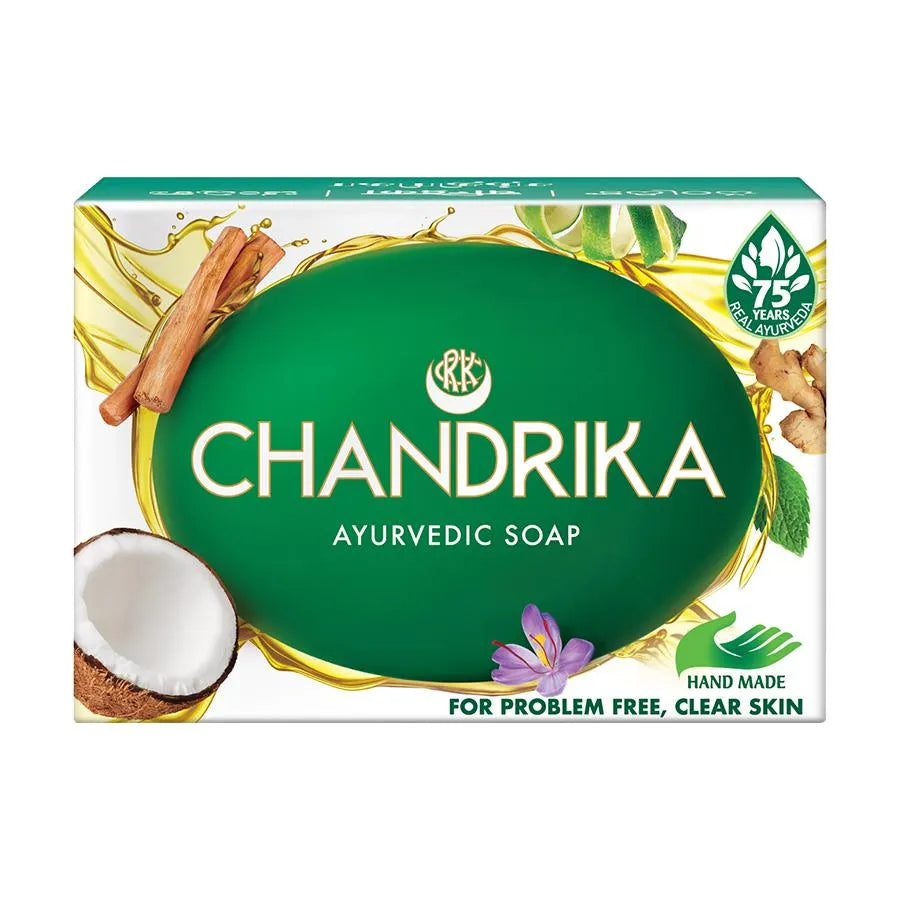 Jabón Ayurveda Original I Ayurvedic Original Soap 125g Chandrika
