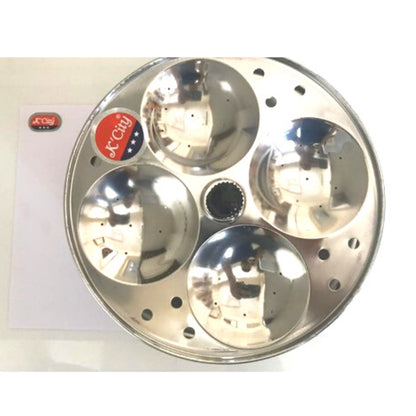 Idli Fabricante (Soporte) en acero inoxidable - 4 Platos| Idli Maker (Stand) in stainless steel - 4 Plates
